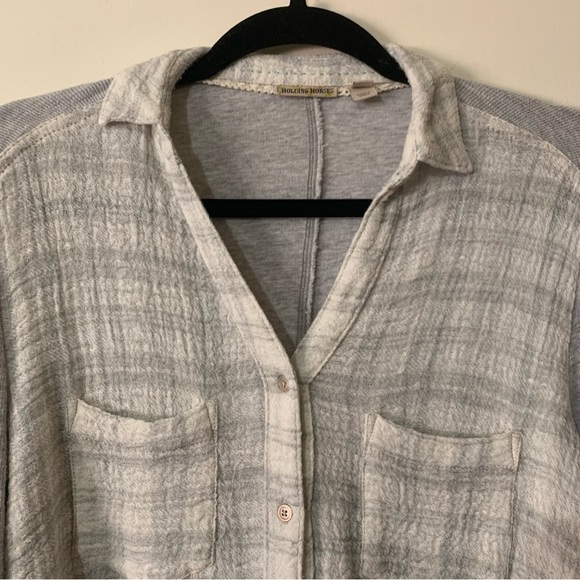 Anthropologie Holding Horses Forsby Plaid Button Down - Picture 4 of 10